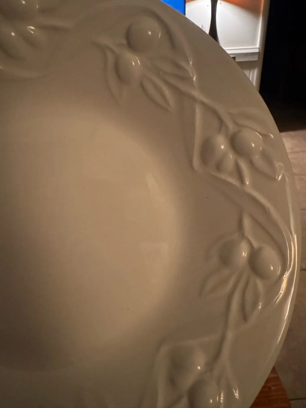 Williams Sonoma I Patrizi Olive Harvest White Pasta Bowl - set of 4